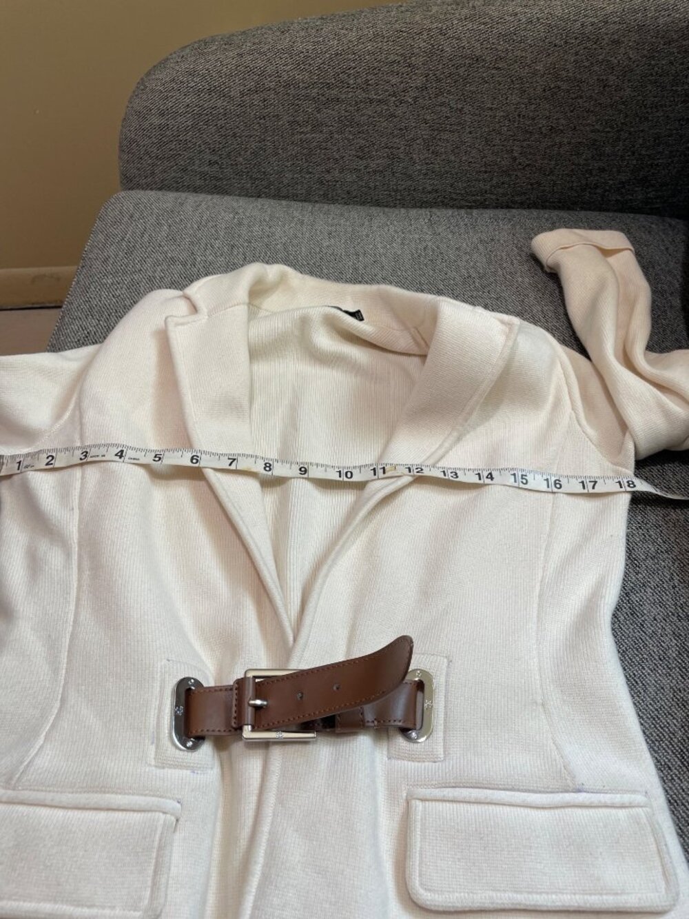 Ralph Lauren buckle closure blazer - Picture 12 of 13
